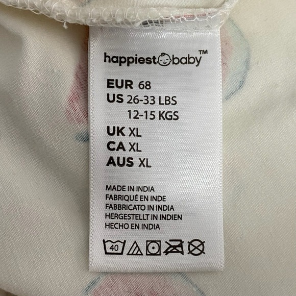 Happiest Baby Sleepea® 5-Second Baby Swaddle Size XL 26-33 Lbs Watermelon Print - Picture 11 of 13